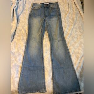 Garage Olivia Blue Flare Jeans